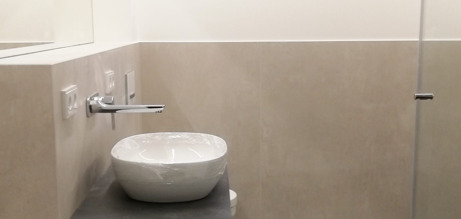 Sauber instand gesetztes Bad — Projektbeispiel
